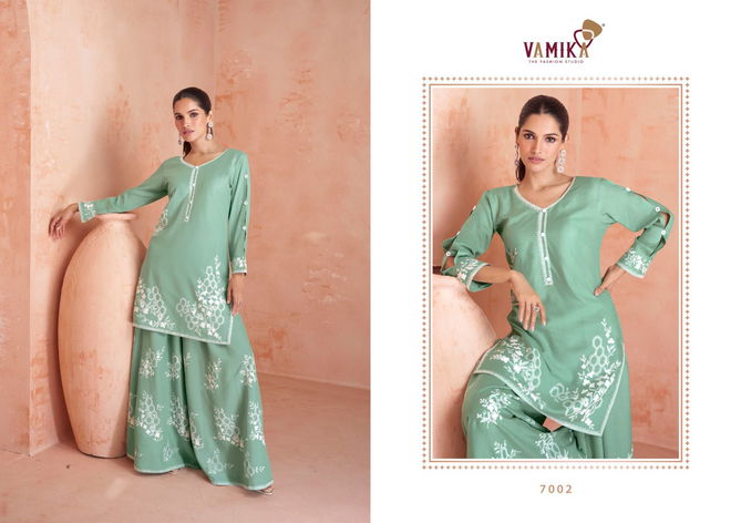 Riwaaz Vol 1 By Vamika Plazzo Suits Catalog